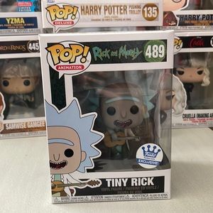 New funko pop funko.com exclusive Tiny Rick